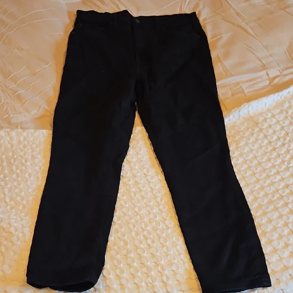Aritzia Denim Forum Black Jeans - Picture 1 of 6